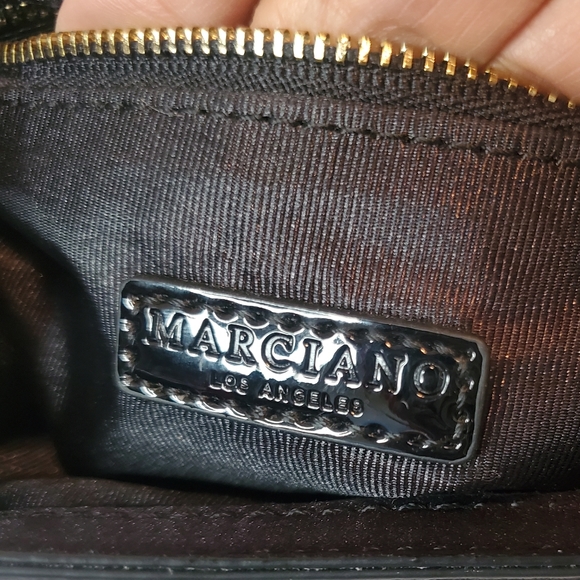 MARCIANO By Guess Small Crossbody Satchel Bag - Picture 9 of 12